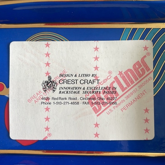 Grateful Dead Backstage Pass 2/25/95 - Picture 2 of 2